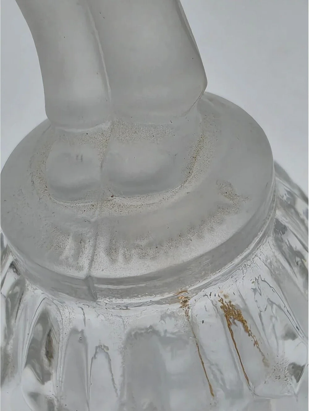 Goebel Glass Bell Figurine with Boy Holding Book